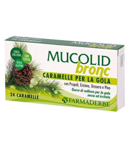 MUCOLID BRONC 24CARAMELLE