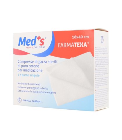 GARZA MEDS 12/8 18X40CM 12PZ