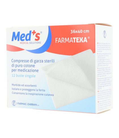 GARZA MEDS 12/8 36X40CM 12PZ