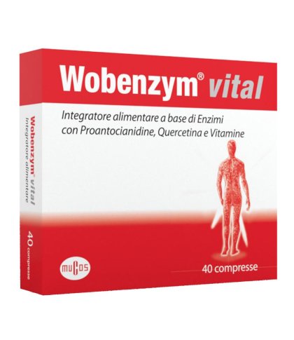 WOBENZYM VITAL 40CPR