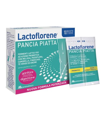 LACTOFLORENE PANCIA PIATTA 10 BUSTE