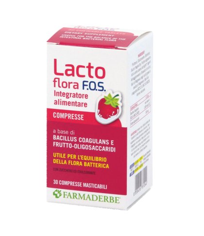 LACTO FLORA FOS 30CPR MASTIC