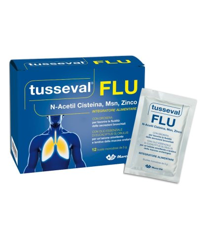 TUSSEVAL FLU 12 BUSTINE SOLUB