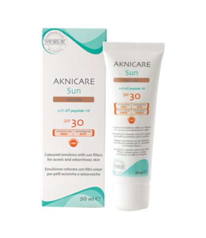 AKNICARE SUN TEINTEE DORE 50ML