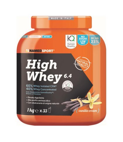 NAMED SPORT HIGH WHEY VANILLA CREAM 1KG