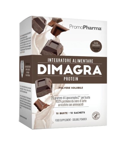 DIMAGRA PROTEIN CACAO 10BUSTE