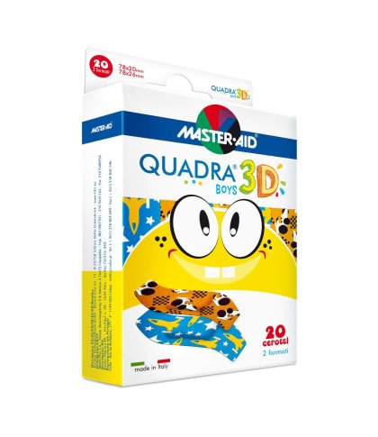 CER QUADRA 3D BOYS 20PZ ASSORT