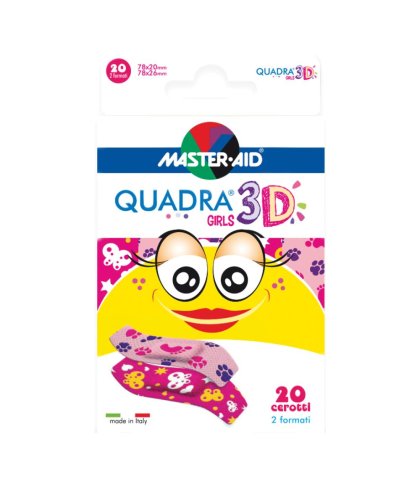 CER QUADRA 3D GIRL 20PZ ASSORT