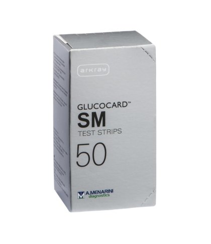 GLUCOCARD SM TEST STRIPS 50PZ