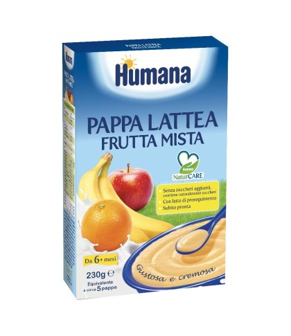 HUMANA PAPPA FRUTTA MISTA 230G