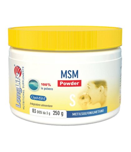 MSM POWDER LONGLIFE 250G