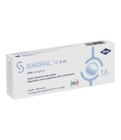 SINOVIAL 16 SIR 0,8% 2ML 1PZ