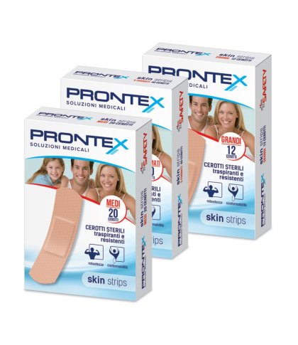 CER PRONTEX SKIN STRIPS M 20PZ