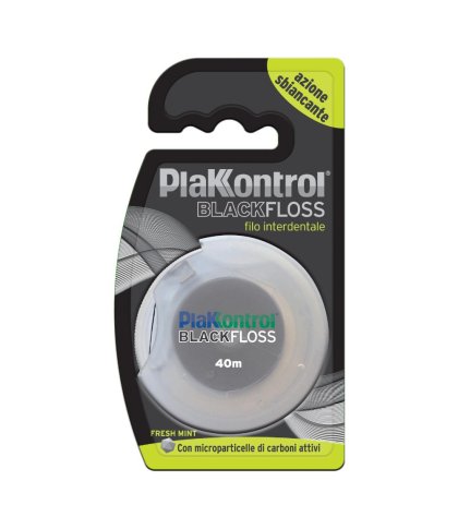 PLAKKONTROL BLACK FLOSS 40MT