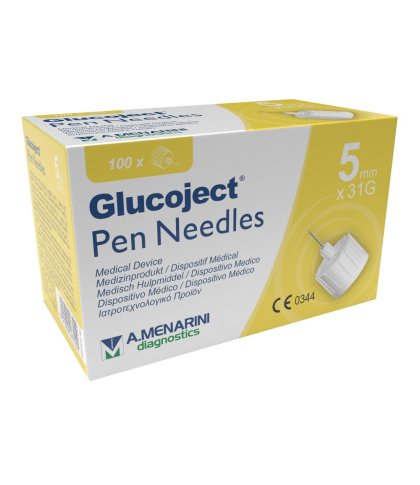 GLUCOJET PEN NEEDLES 5MM G31