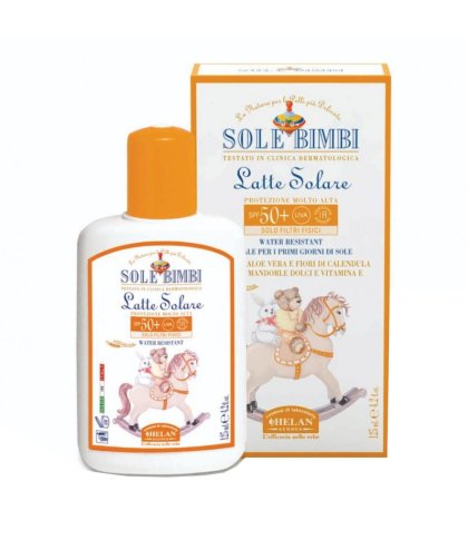 SOLE BIMBI LATTE SOLARE SPF50+