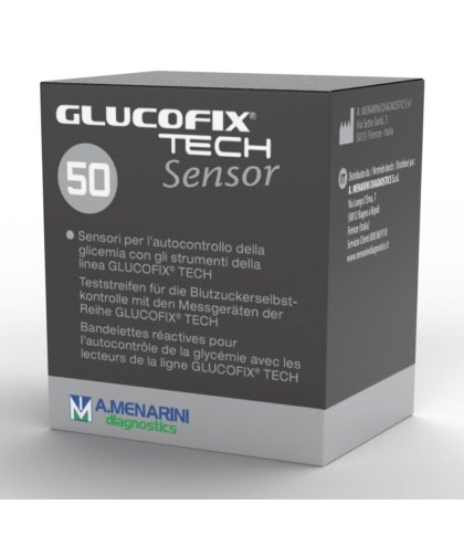 GLUCOFIX TECH SENSOR 50STR