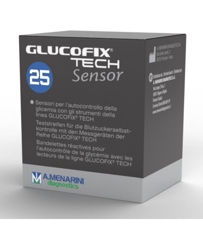 GLUCOFIX TECH SENSOR 25STR