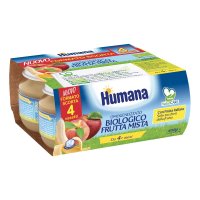 HUMANA OMOG FRUTTA BIO 4X100G