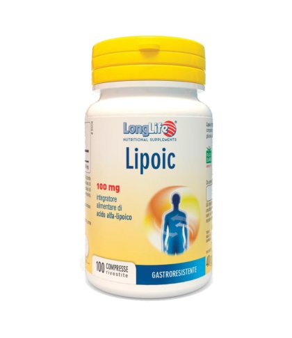 LONGLIFE LIPOIC 100MG 100CPS