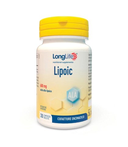 LONGLIFE LIPOIC 30CPR