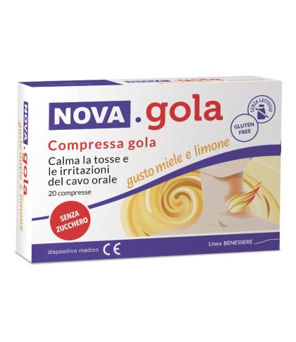 NOVA GOLA LIMONE/MIELE 20CPR