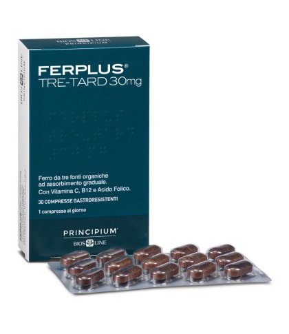 FERPLUS TRE-TARD 30MG 30CPR