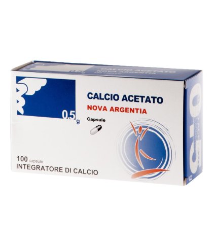 CALCIO ACETATO 0,5G 100CPS