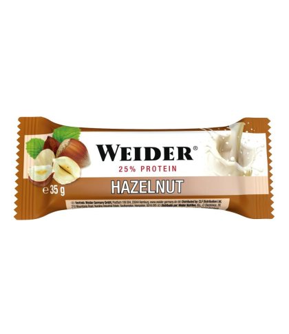 WEIDER FITNESS BAR HAZELNUT36G