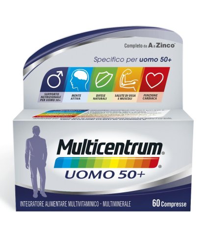 MULTICENTRUM UOMO 50+ 60CPR