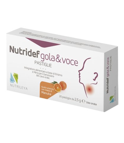 NUTRIDEF GOLA&VOCE ARA 20PAST