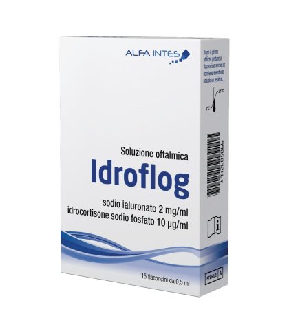 IDROFLOG SOL OFTAL 15FL MONOD