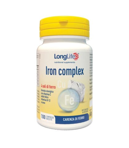 LONGLIFE IRON COMPLEX 100CPR