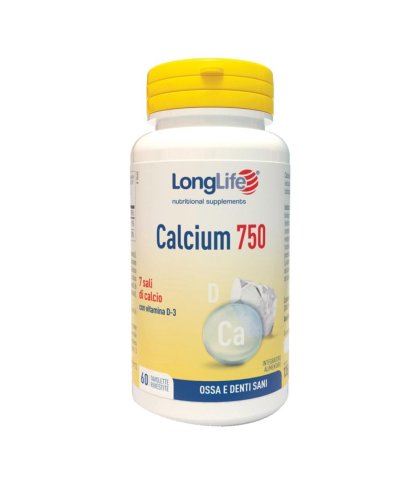 LONGLIFE CALCIUM 750MG 60TAV