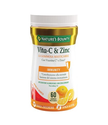 NATURE'S B VITA-C&ZINC 60GOMM