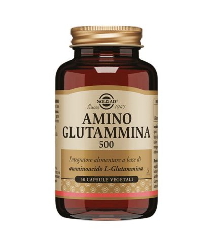 AMINO GLUTAMMINA 500 50CPS VEG