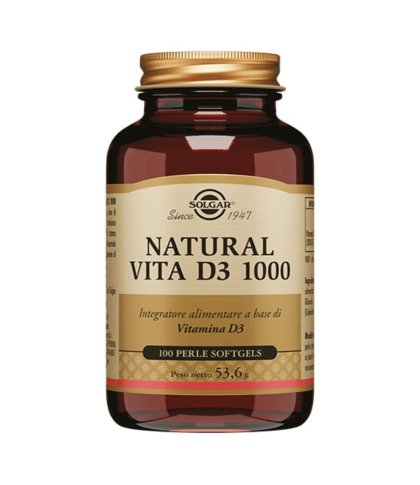 NATURAL VITA D3 1000 100PRL