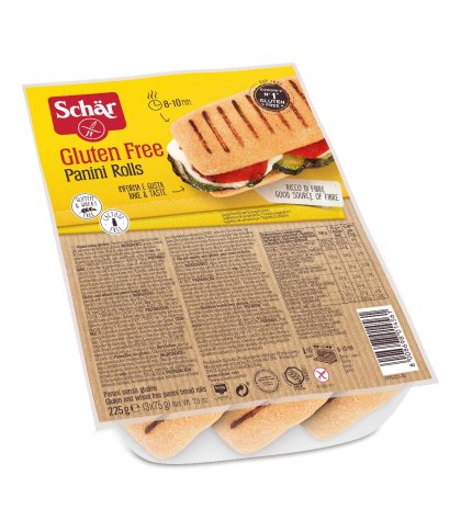 SCHAR PANINI ROLLS 3X75G