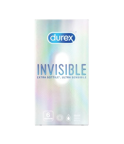 DUREX INVISIBLE 6 PEZZI