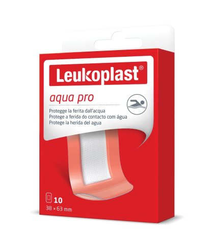 LEUKOPLAST AQUAPRO 63X38 10PZ