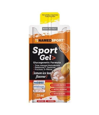 SPORT GEL LEMON ICE TEA 25ML