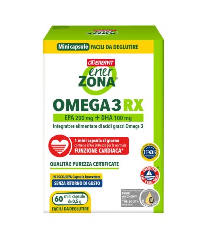 ENERZONA OMEGA 3 RX 60MINICAPS