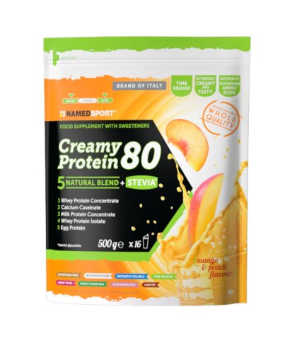 NAMED SPORT CREAMY PROTEIN MANGO PEACH 500G