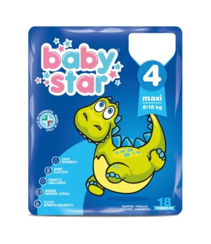 BABYSTAR MAXI PANN 8/18KG 18P