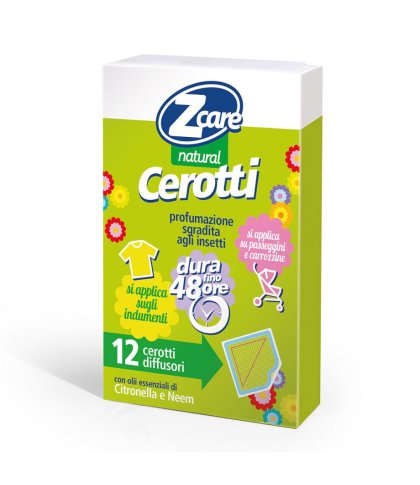 ZCARE NATURAL CEROTTI 12PZ