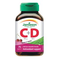 JAMIESON VITAMINA C500+D 75CPR