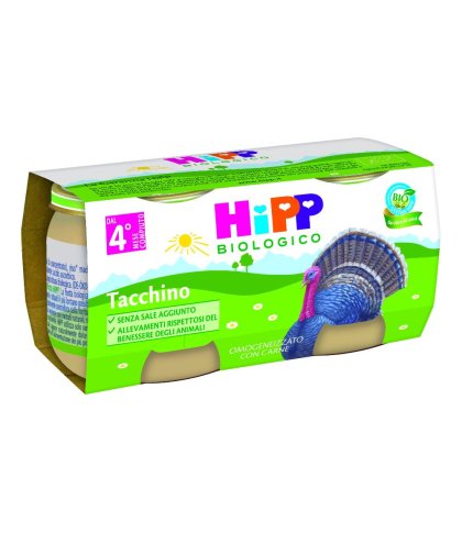 HIPP BIO OMOG TACCHINO 2X80G