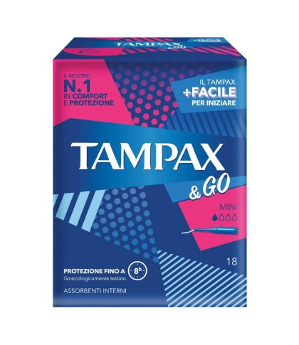 TAMPAX&GO MINI 18PZ