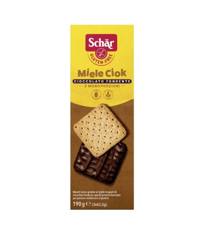 SCHAR BISCOTTI MIELE CIOK 190G