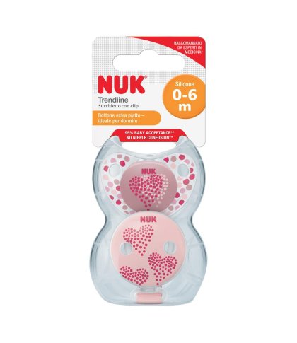 NUK SET SUCCHIETTO+NASTRO ROSE